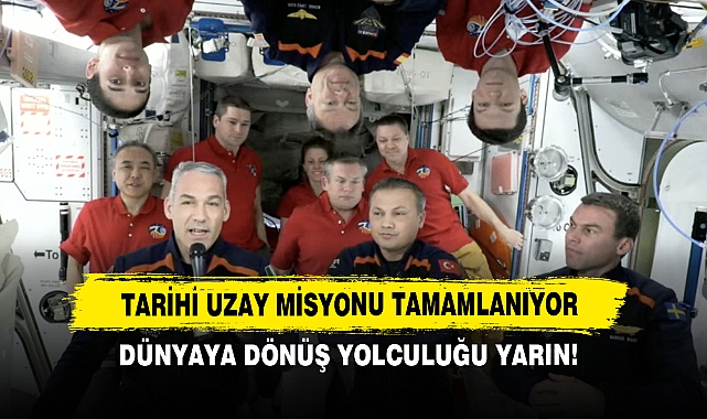 Tarihi Uzay Misyonu Tamamlanıyor