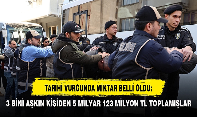 TARİHİ VURGUNDA MİKTAR BELLİ OLDU: