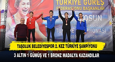 Taşoluk Belediyespor 2. Kez Türkiye Şampiyonu