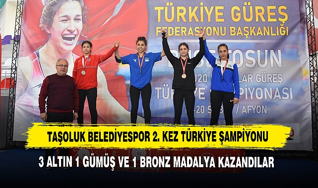 Taşoluk Belediyespor 2. Kez Türkiye Şampiyonu