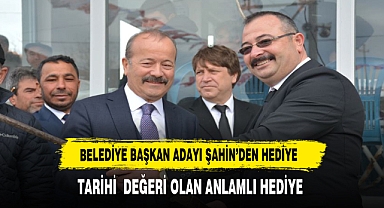 TAYTAK'A TÜRK KÜLTÜRÜNDEN ANLAMLI HEDİYE