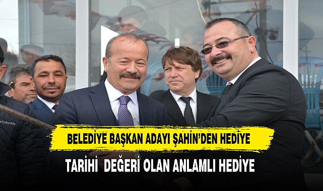 TAYTAK'A TÜRK KÜLTÜRÜNDEN ANLAMLI HEDİYE