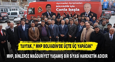 TAYTAK; MİLLİYETÇİ HAREKET PARTİSİ, İNANCIN VE BİRLİĞİ ADIDIR