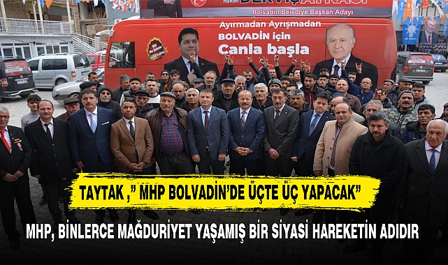 TAYTAK; MİLLİYETÇİ HAREKET PARTİSİ, İNANCIN VE BİRLİĞİ ADIDIR