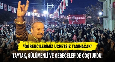 TAYTAK, SÜLÜMENLİ VE GEBECELER'DE COŞTURDU!