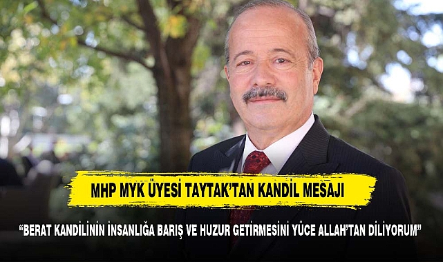 TAYTAK'TAN  BERAT KANDİLİ MESAJI