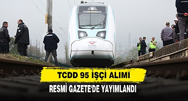TCDD 95 İşçi Alımı