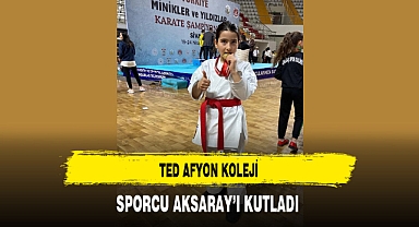 TED Afyon Koleji Sporcu Aksaray'ı Kutladı