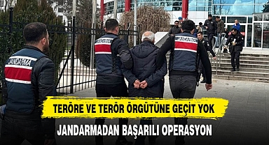 Teröre ve Terör Örgütlerine Geçit Yok Jandarmadan Başarılı Operasyon