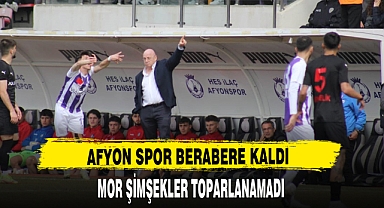 TFF: 2. Lig: Afyonspor: 0 - Diyarbekirspor: 0