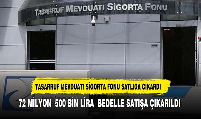 TMSF, Markantalya'yı 72 milyon liraya satışa çıkardı
