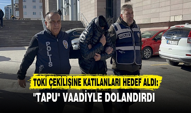 TOKİ ÇEKİLİŞİNE KATILANLARI HEDEF ALDI: