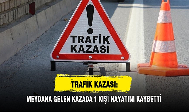 TRAFİK KAZASI:
