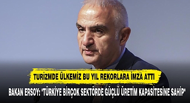 Turizmde Ülkemiz Bu Yıl Rekorlara İmza Attı