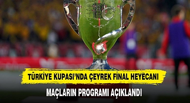 Türkiye Kupası’nda Çeyrek Final Heyecanı