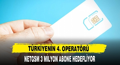 Türkiye'nin 4'üncü operatörü abone alımına başladı