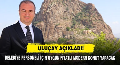 Uluçay Açıkladı! Belediye Personeli İçin Uygun Fiyatlı Modern Konut Yapacak