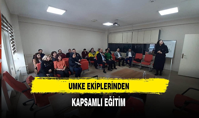 UMKE Ekiplerinden Kapsamlı Eğitim