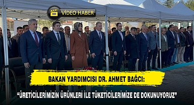 "ÜRETİCİLERİMİZİN ÜRÜNLERİ İLE TÜKETİCİLERİMİZE DE DOKUNUYORUZ"