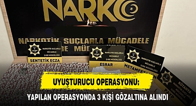 UYUŞTURUCU OPERASYONU: