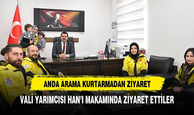 VALİ YARDIMCISI HAN ANDA DERNEĞİNİ AĞIRLADI