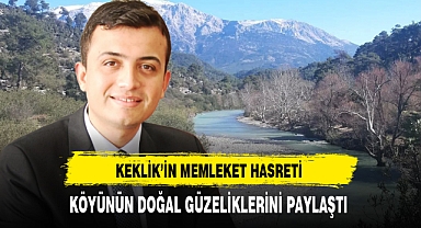 Vali Yardımcısı Keklik'in Memleket Hasreti Paylaşımına Yansıdı
