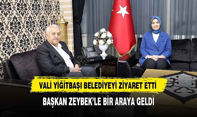 Vali Yiğitbaşı Belediyeyi Ziyaret Etti