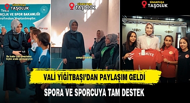 Vali Yiğitbaşı'dan Spora ve Sporcuya Tam Destek