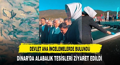 Vali Yiğitbaşı Dinar'da Alabalık Tesislerini Ziyaret Etti
