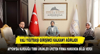 VALİ YİĞİTBAŞI TIBBİ AROMATİK ÜRÜNLER ÜRETEN KADIN GİRİŞİMCİYİ AĞIRLADI