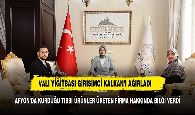 VALİ YİĞİTBAŞI  TIBBİ AROMATİK ÜRÜNLER ÜRETEN KADIN GİRİŞİMCİYİ AĞIRLADI