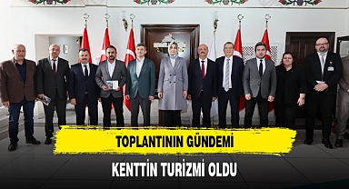 Valilikte Gerçekleşen Toplantının Gündemi Turizm Oldu