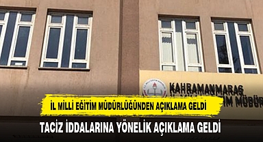 Valilikten 'Müdür, öğretmeni taciz etti' iddiasına açıklama