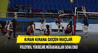 Voleybol Yükselme Müsabakaları Sona Erdi
