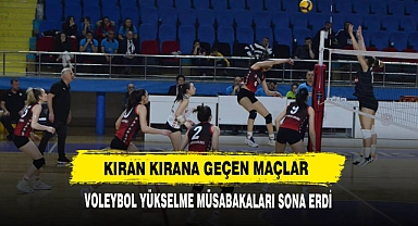 Voleybol Yükselme Müsabakaları Sona Erdi