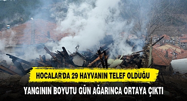 YANGININ BOYUTU GÜN AĞARINCA ORTAYA ÇIKTI
