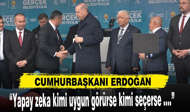 “Yapay zeka kimi uygun görürse kimi seçerse bunlara neyi emrederse bu acemiler de milletin karşısına ‘işte adayımız’ diyerek onu çıkarıyorlar”