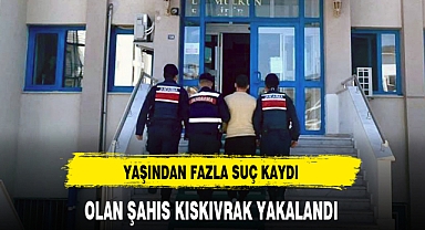 Yaşından Fazla Suç Kaydı Olan Şahsı Kıskıvrak Yakaladılar