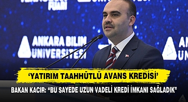 'Yatırım Taahhütlü Avans Kredisi'