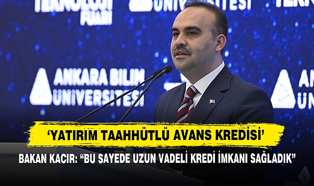  'Yatırım Taahhütlü Avans Kredisi'