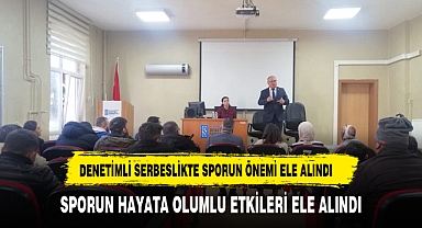 YENİ BİR HAYAT KURMADA SPORUN ÖNEMİNİ ELE ALDILAR