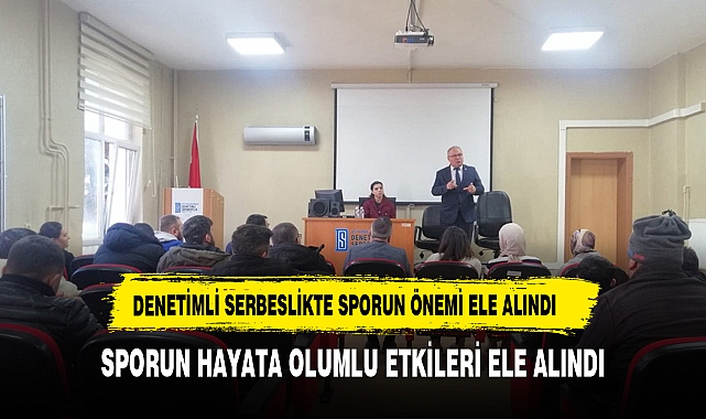 YENİ BİR HAYAT KURMADA SPORUN ÖNEMİNİ ELE ALDILAR