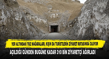 Yer Altındaki Tuz Mağaraları, Kışın Da Turistlerin Ziyaret Rotasında Oluyor