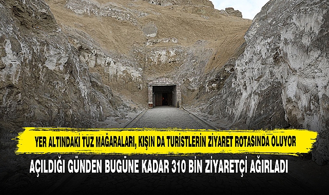 Yer Altındaki Tuz Mağaraları, Kışın Da Turistlerin Ziyaret Rotasında Oluyor