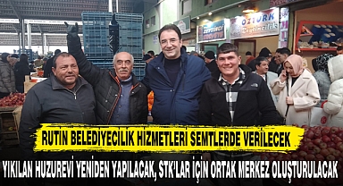 YIKILAN HUZUREVİ YENİDEN YAPILACAK, STK’LAR İÇİN ORTAK MERKEZ OLUŞTURULACAK