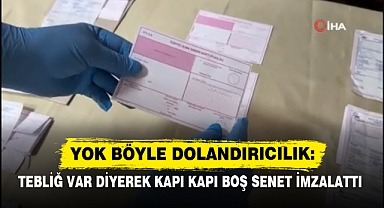 YOK BÖYLE DOLANDIRICILIK: