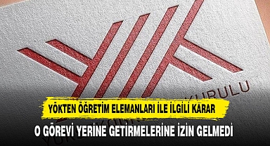 YÖK'ten doktorası biten öğretim elemanı hakkında önemli karar