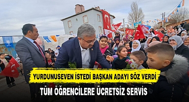YURDUNUSEVEN İSTEDİ BAŞKAN ADAYI SÖZ VERDİ