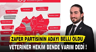 ZAFER PARTİSİNİN AFYON BELEDİYE BAŞKAN ADAYI BELLİ OLDU !