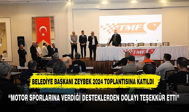 Zeybek Türkiye Motosiklet Federasyonu '2024 Kulüp İstişare Toplantısı'na katıldı.
